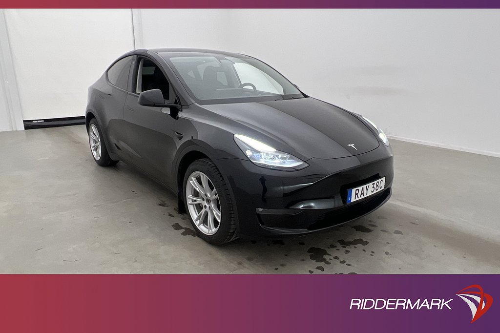 Tesla Model Y Long Range AWD MOMS Dragkrok Autopilot Sv.Såld