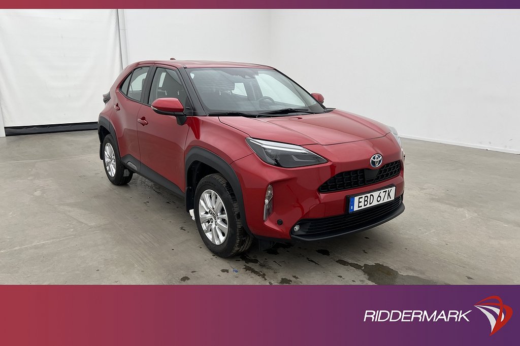 Toyota Yaris Cross Hybrid 116hk M&K-Värm 538kr Årsskatt BKam