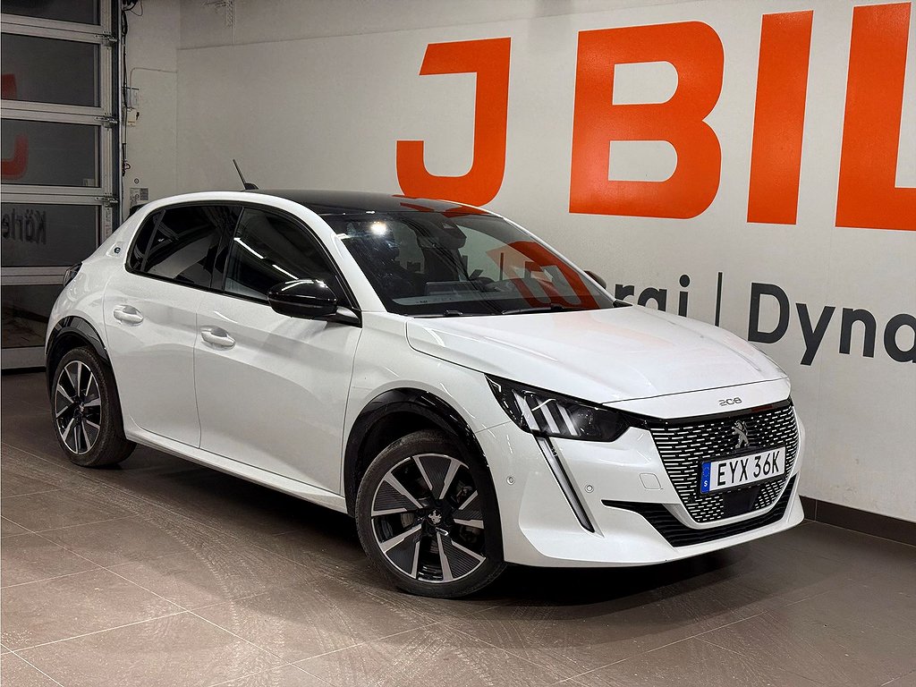 Peugeot E-208 GT Pack 50kWh 136hk Aut – 360-KAMERA, CARPLAY