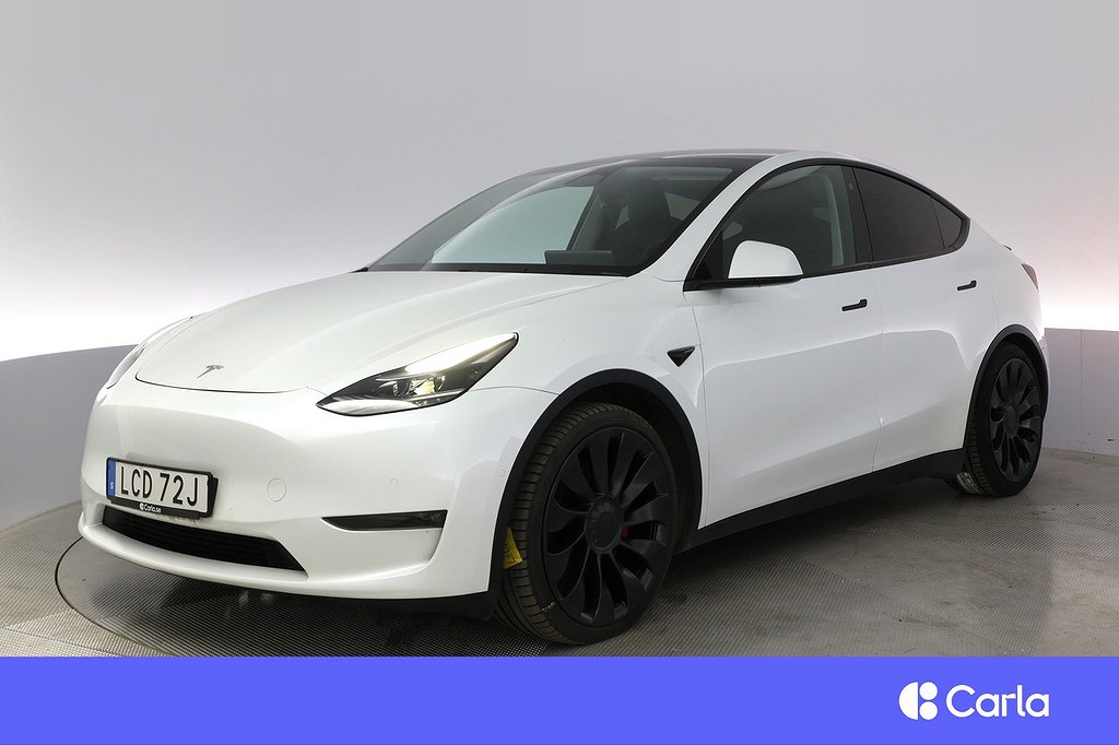 Tesla Model Y Performance AWD Autopilot 4,99 Drag V-Hjul