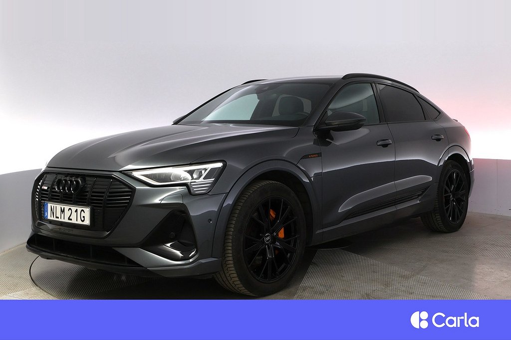 Audi E-Tron Sportback 50 quattro S-line Läder B&O V-Hjul
