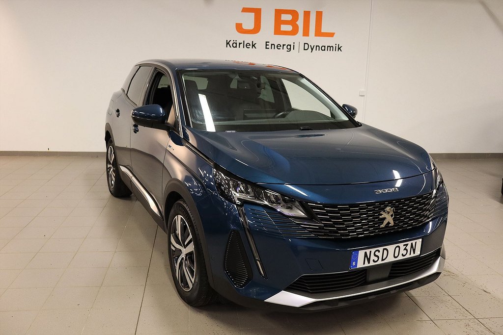Peugeot 3008 Allure Hybrid 225hk Aut – B-KAMERA, CARPLAY