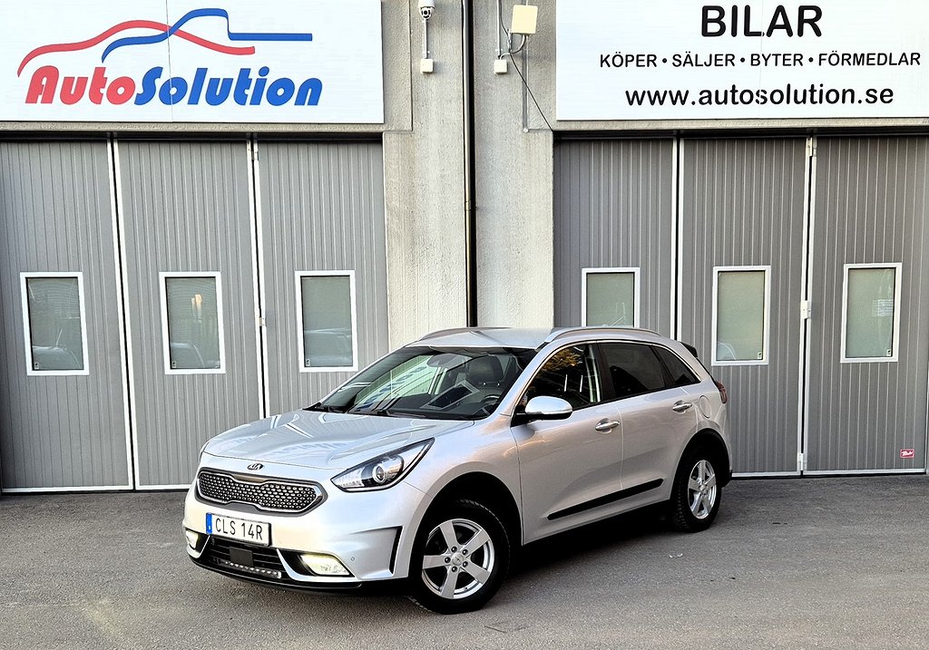 Kia Niro Hybrid Advance Plus|V-hjul|Drag|M-värmare|GPS|Skinn
