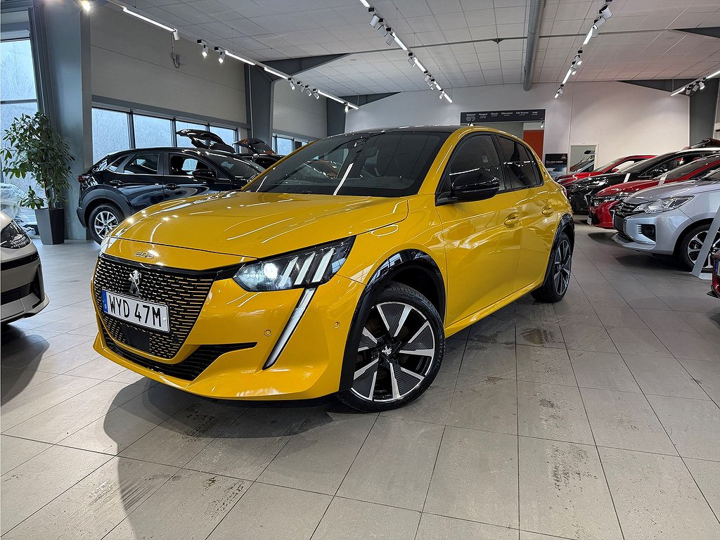 Peugeot E-208 GT 136hk Aut – BACKKAMERA, CARPLAY