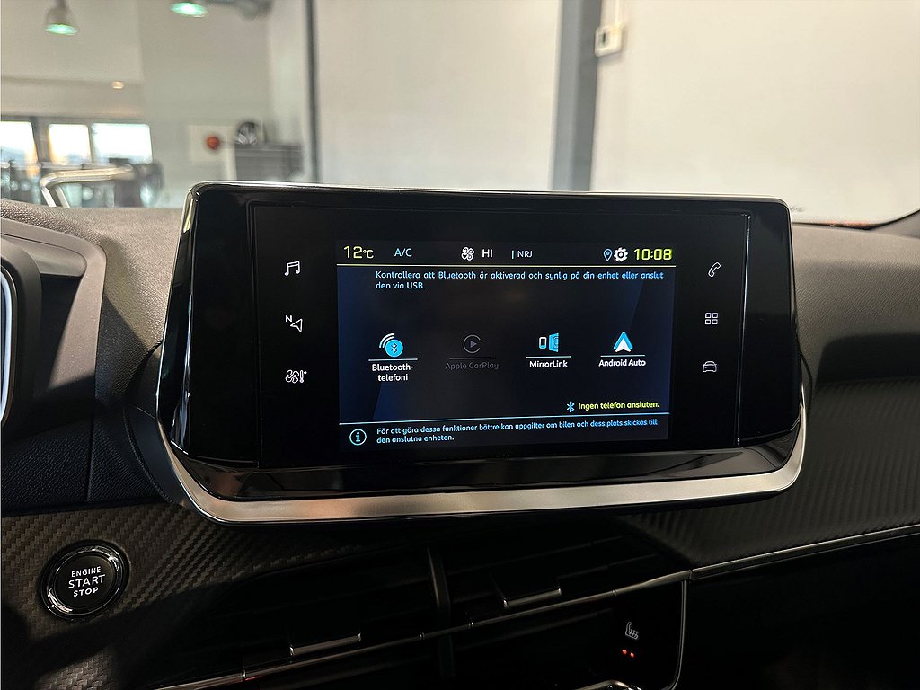 Peugeot E-2008 Allure Pack 50 kWh 136hk Aut – BACKKAMERA