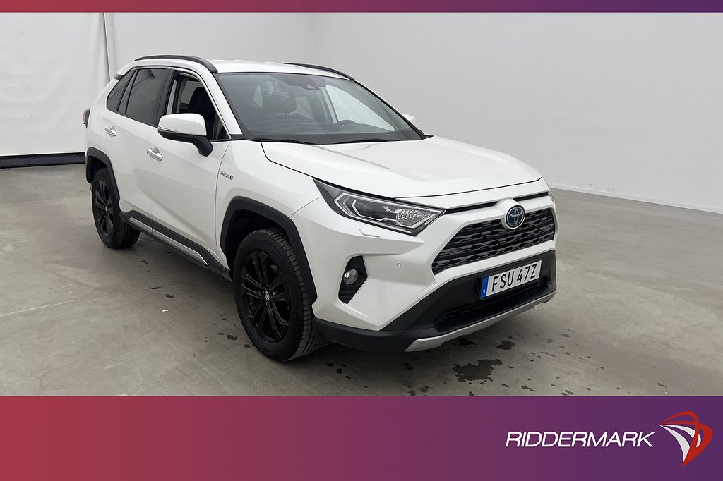 Toyota RAV4 Hybrid AWD-i 222hk Executive Skinn Kamera Drag