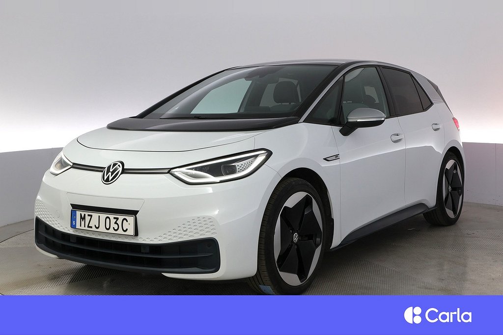 Volkswagen ID.3 Pro Perf. 1st Edt. Max Pano HUD V-Hjul
