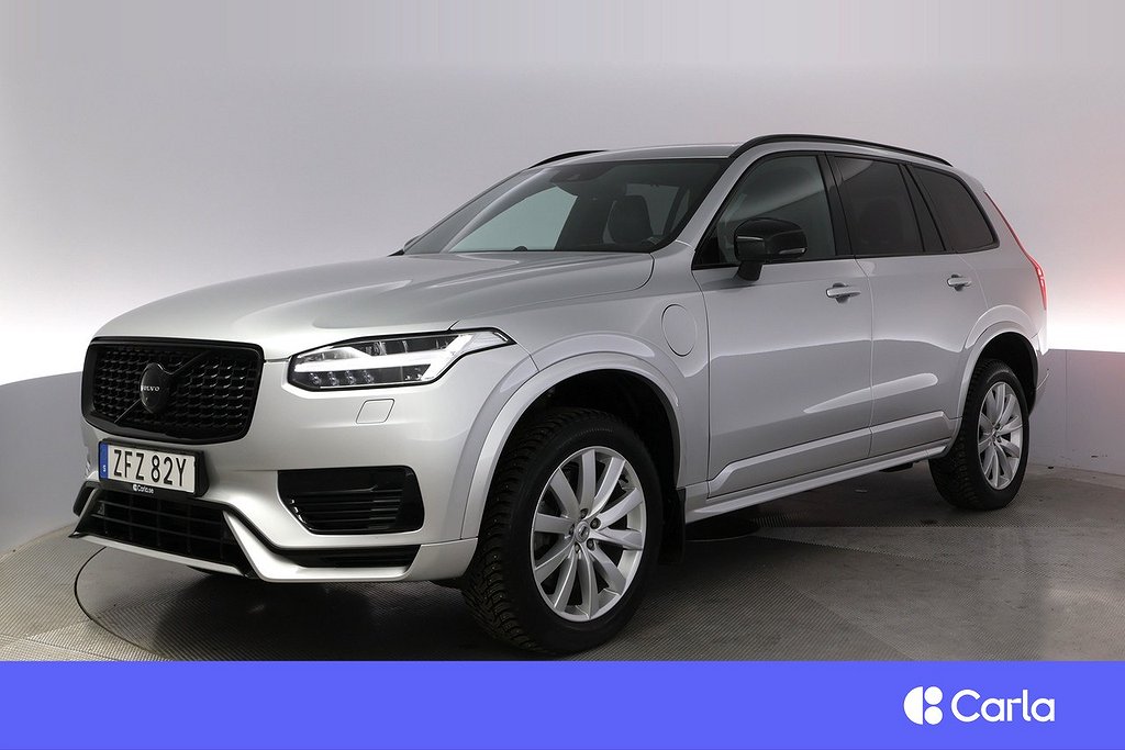 Volvo XC90 T8 AWD 7sits R-Design Pano B&W HUD Drag V-Hjul