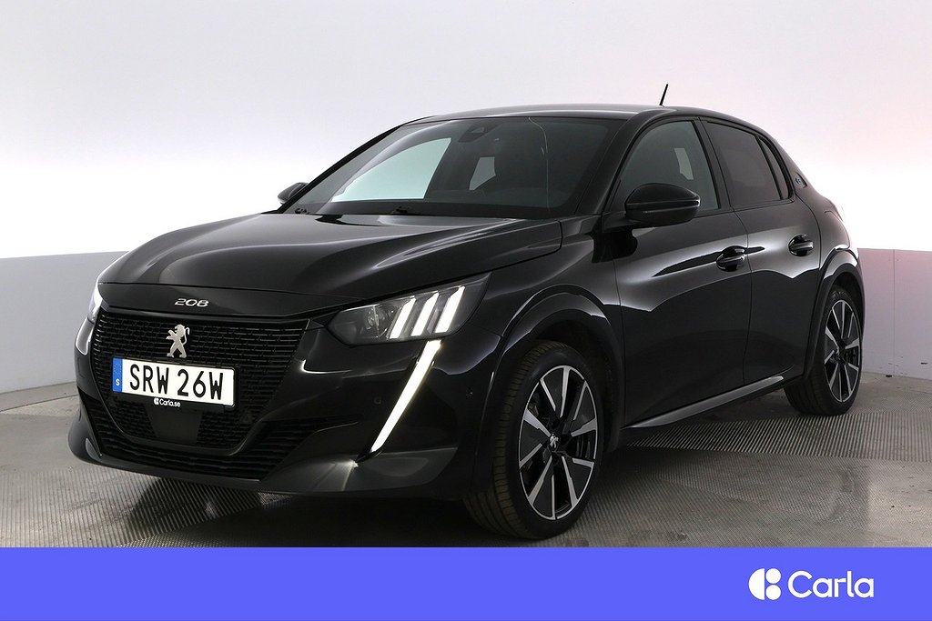 Peugeot E-208 GT Pack Kamera Adap.Fart Värmare 4,99 % V-Hjul