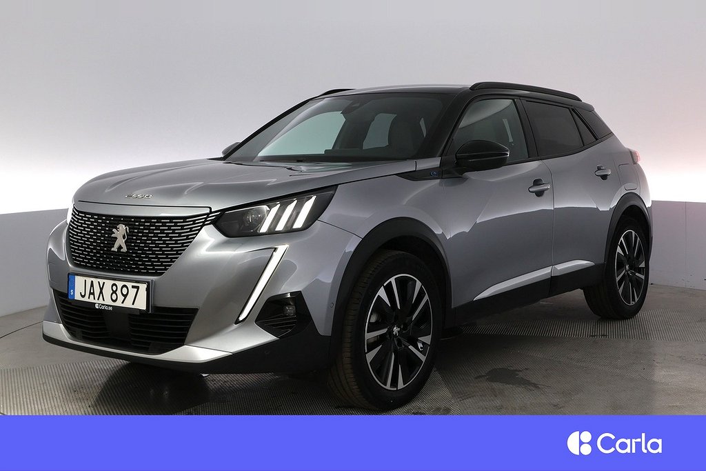 Peugeot E-2008 50 kWh GT Adap.Farth Navi 4,99 % Ränta V-Hjul