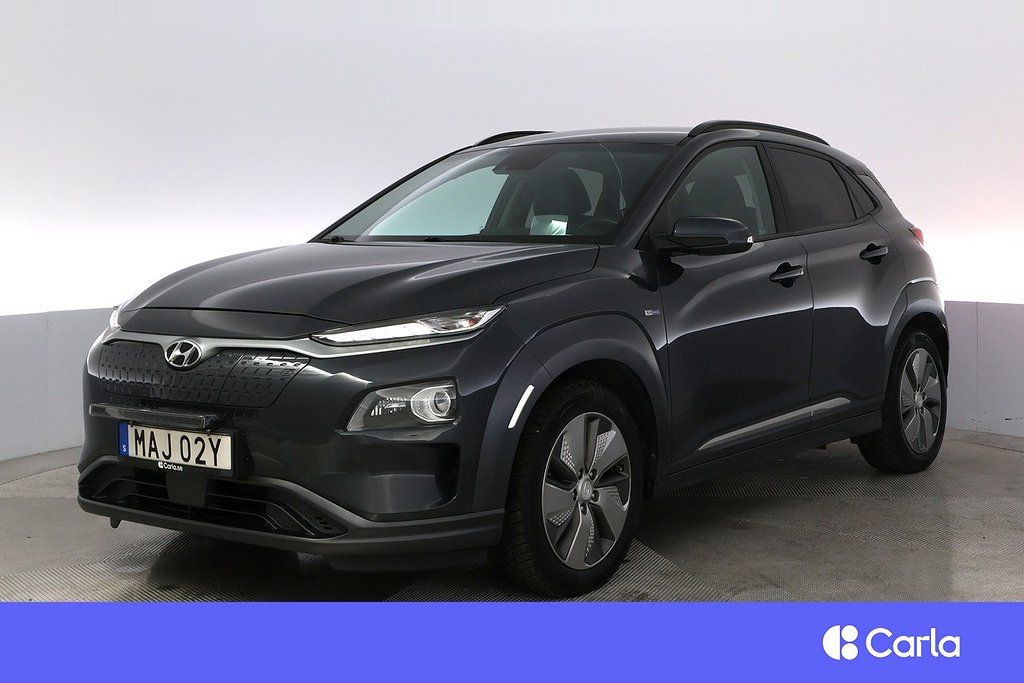 Hyundai Kona Electric 64 kWh Premium+ Läder HUD Krell V-Hjul