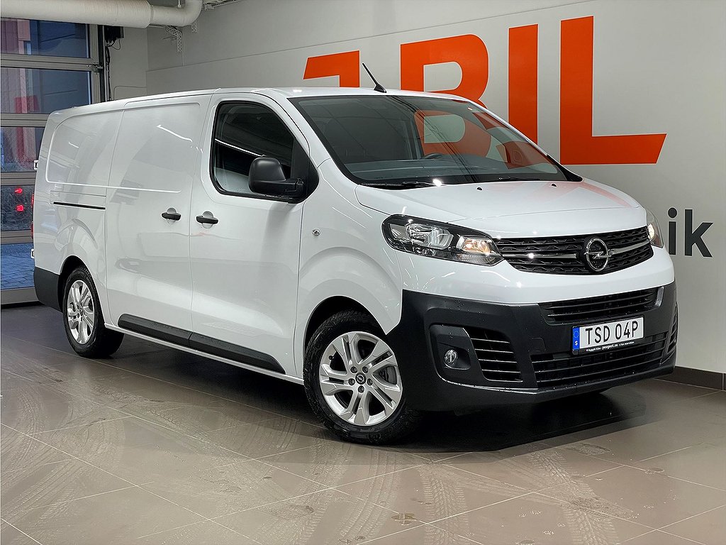 Opel e-Vivaro Business 75 kWh Aut L3 – OMGÅENDE LEVERANS!