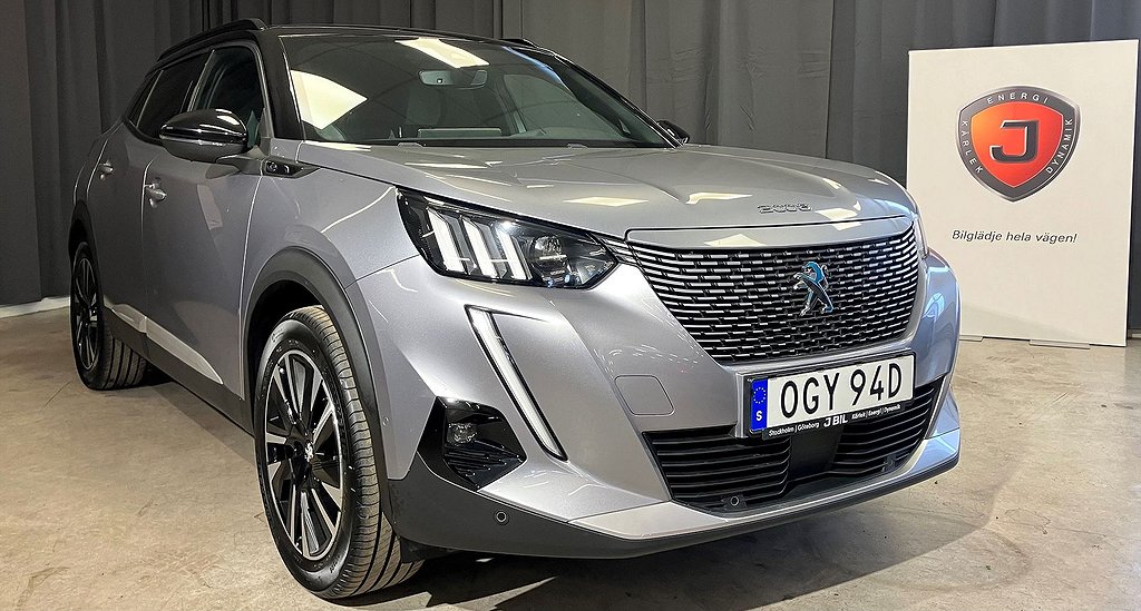 Peugeot E-2008 GT Pack 50 kWh 136hk Aut – B-KAMERA, CARPLAY