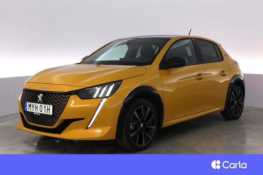 Peugeot E-208 GT Pack Kamera Adap.Fart Värmare 4,99 % V-Hjul