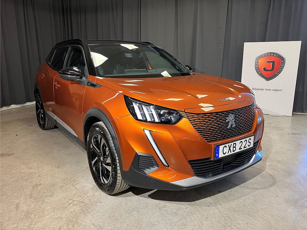Peugeot E-2008 GT 50kWh 136hk Aut – 360-KAMERA