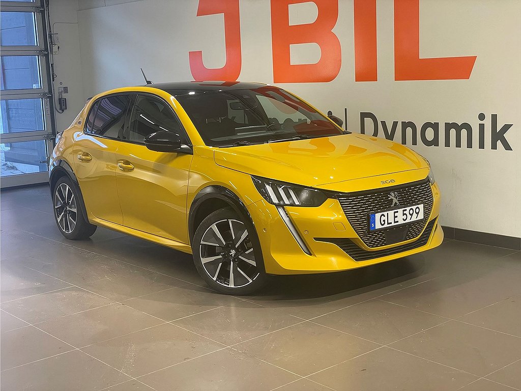 Peugeot E-208 GT Pack 50 kWh 136hk Aut – BACKKAMERA