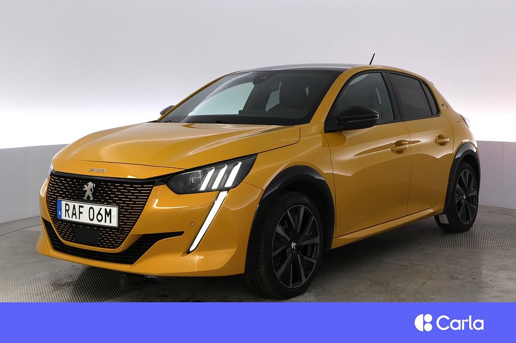Peugeot E-208 GT Pack Kamera Adap.Fart Värmare 4,99 % V-Hjul