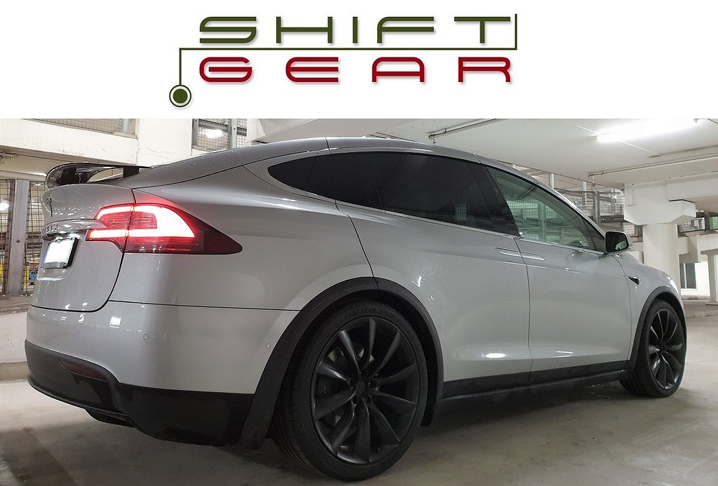 Tesla Model X 100D MOMS 7-sits PREMIUM MCU2 CCS Drag