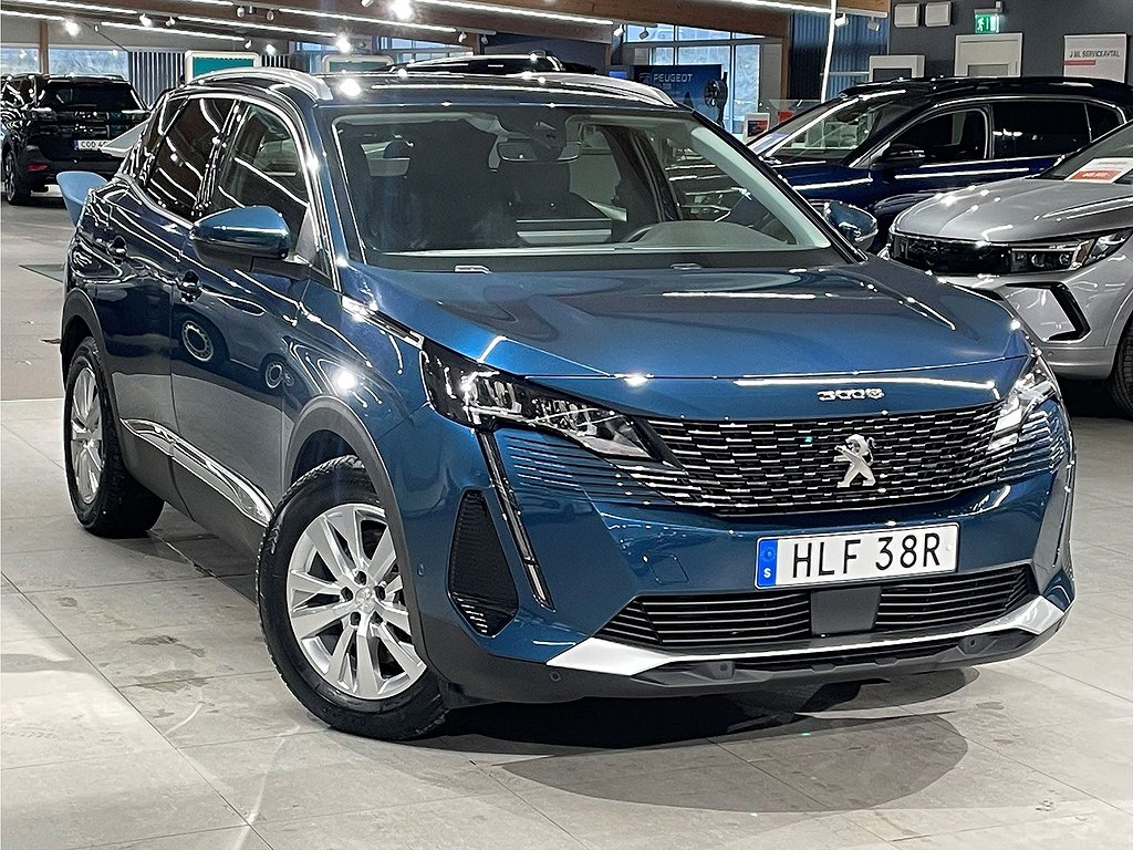 Peugeot 3008 Allure Pack Hybrid4 300hk Aut AWD – LADDHYBRID, B-KAMERA