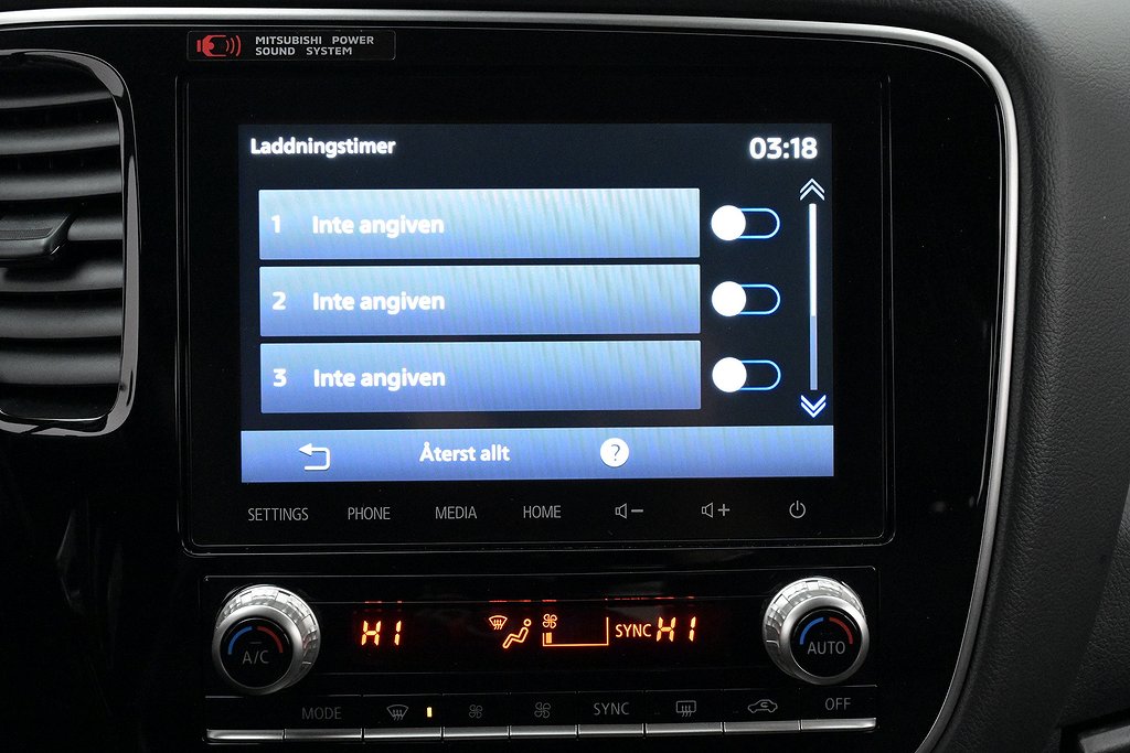 Mitsubishi Outlander PHEV AWD Business Läder 360 Drag V-Hjul