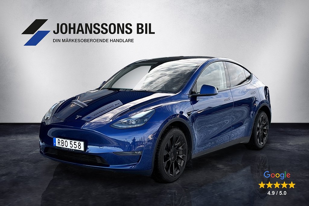 Tesla Model Y Long Range AWD Dragkrok Autopilot