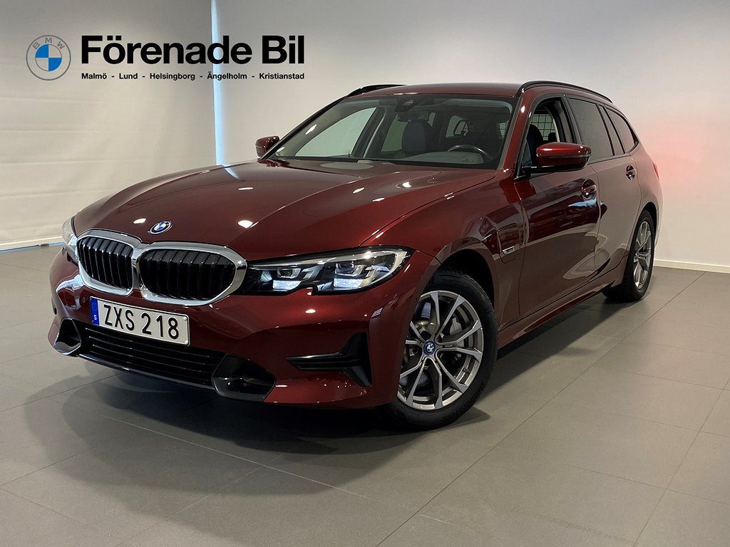 BMW 330e Touring Sportline Stolsminne Farth. Backkamera