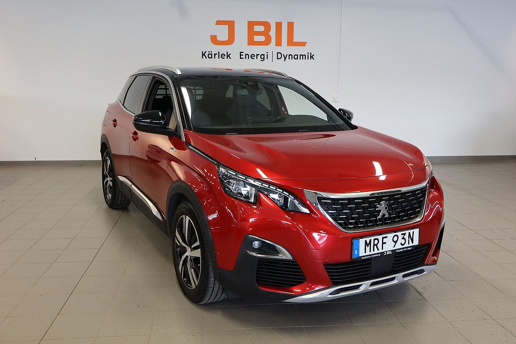 Peugeot 3008 GT-Line Hybrid 225hk Aut – B-KAMERA, CARPLAY