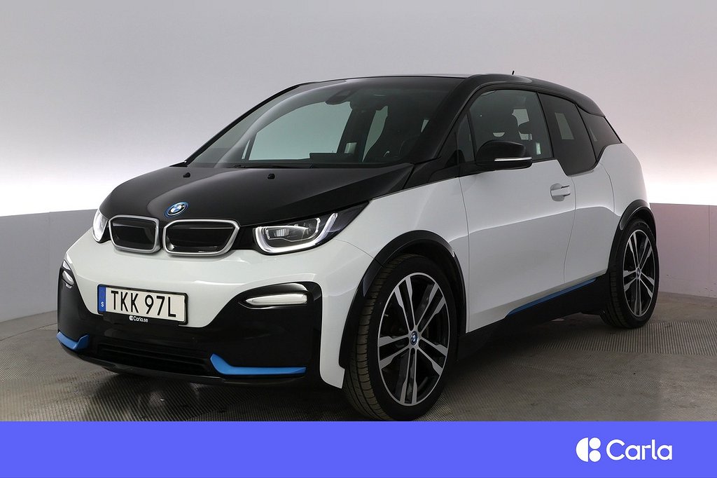 BMW i3s 120 Ah Charged Professional Pano H/K Läder V-hjul