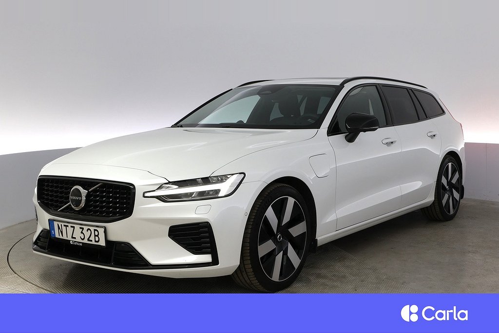 Volvo V60 Re T8 AWD Ultimate Dark Pano Drag B&W BLIS V-hjul