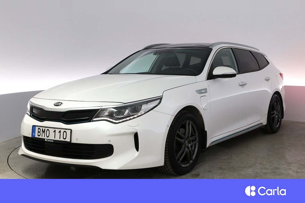 Kia Optima PHEV SW Advance Plus 2 HK Pano Läder Drag V-hjul