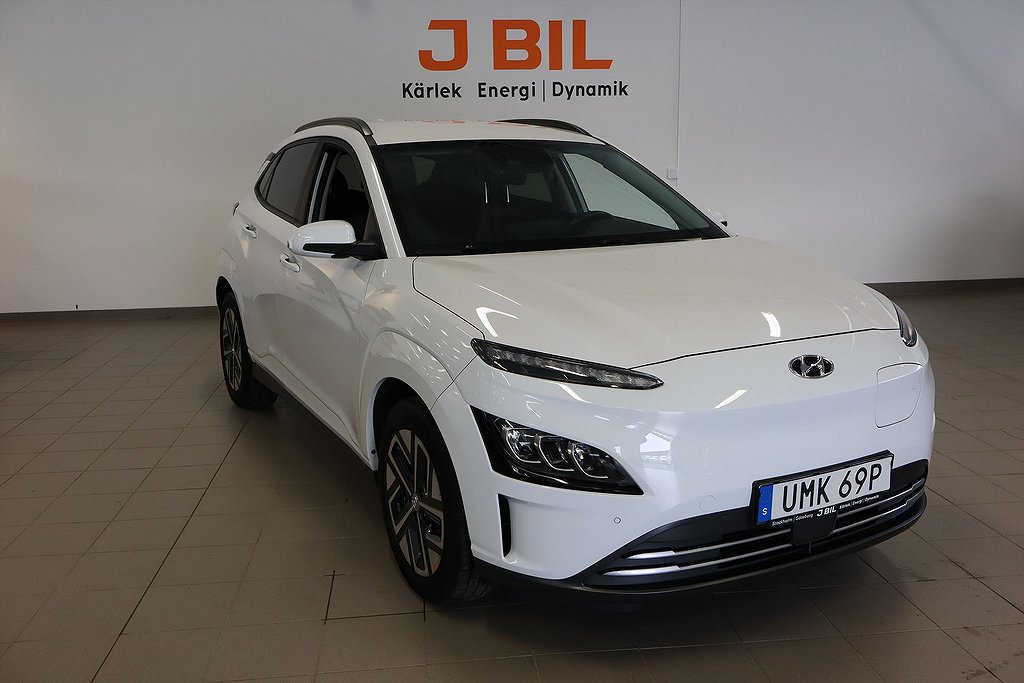 Hyundai Kona Electric Essential 39kWh 136hk Aut – B-KAMERA