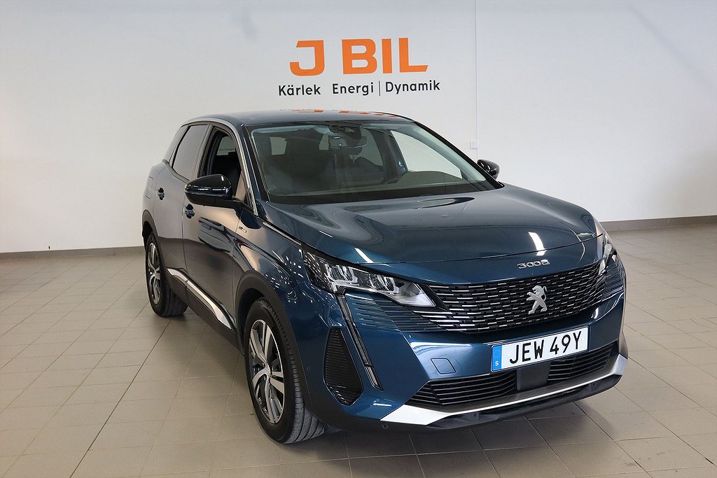 Peugeot 3008 Allure Hybrid 225hk Aut – CARPLAY, B-KAMERA