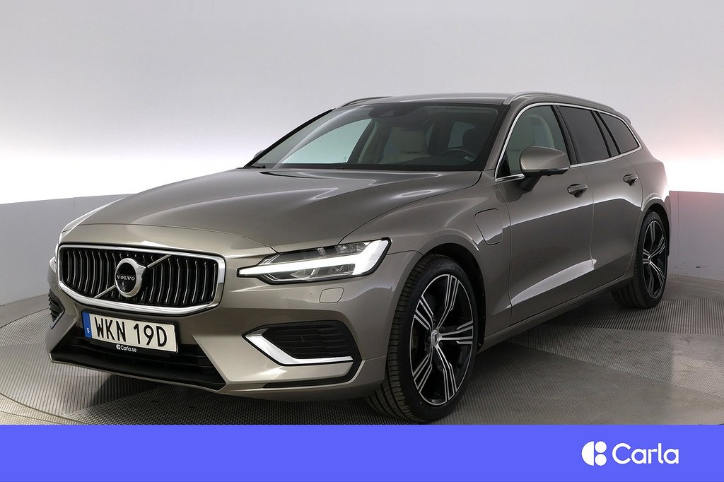 Volvo V60 Re T6 AWD Inscription Läder Drag Orrefors V-hjul