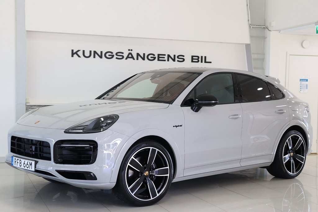 Porsche Cayenne Coupé E-Hybrid Platinum MOMS FULL UTR 462hk