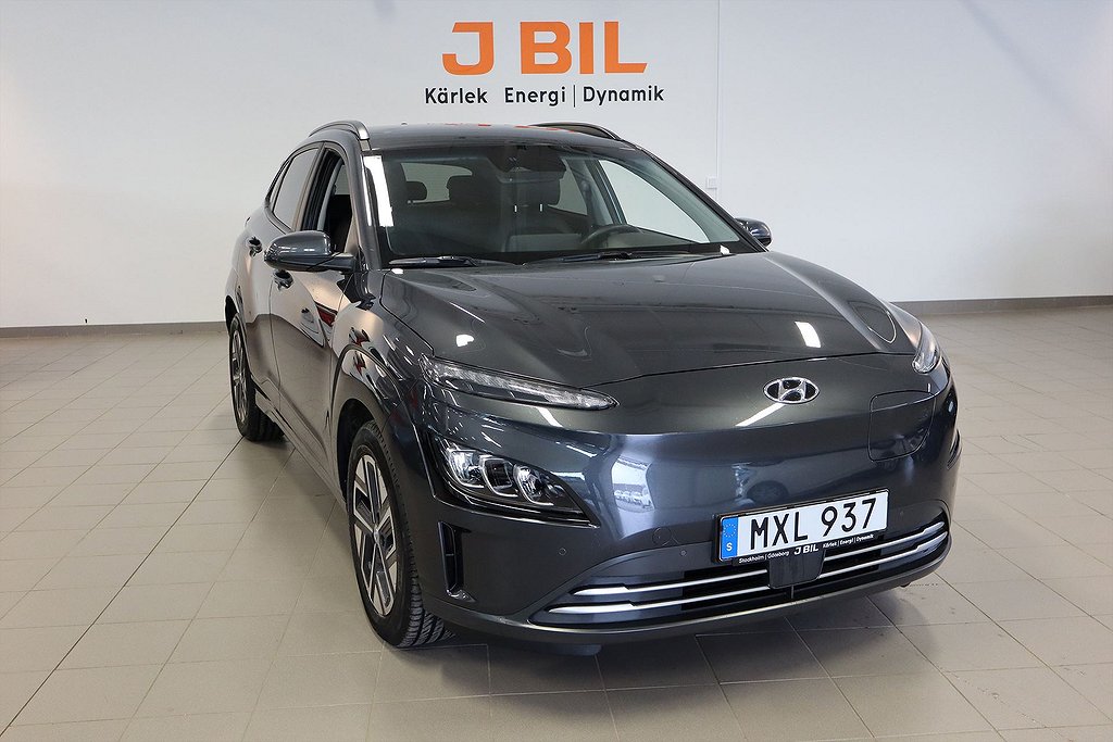 Hyundai Kona Electric Essential 39kWh 136hk Aut – B-KAMERA, CARPLAY