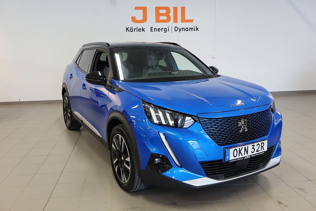 Peugeot E-2008 GT Pack 50kWh 136hk Aut – B-KAMERA, CARPLAY