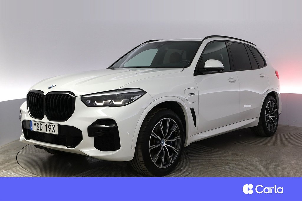 BMW X5 xDrive45e M-Sport Drag HiFi Värmare Elstol V-hjul