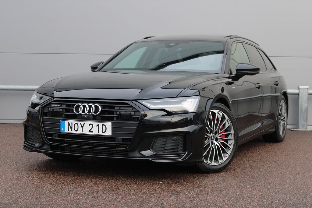 Audi A6 Avant 55 TFSI e Q S-Line Panorama Matrix Läder VAT