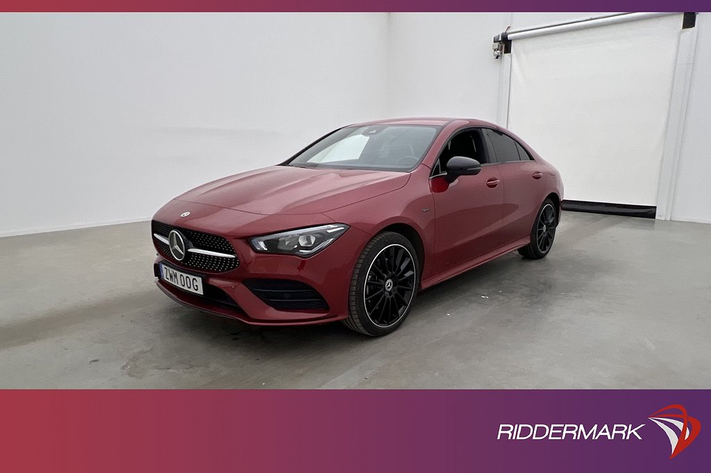 Mercedes-Benz CLA 250 e 218hk AMG Kamera Navi Pvärmare