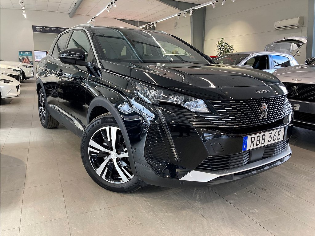 Peugeot 3008 GT Hybrid4 300hk Aut AWD – PANORAMA, B-KAMERA