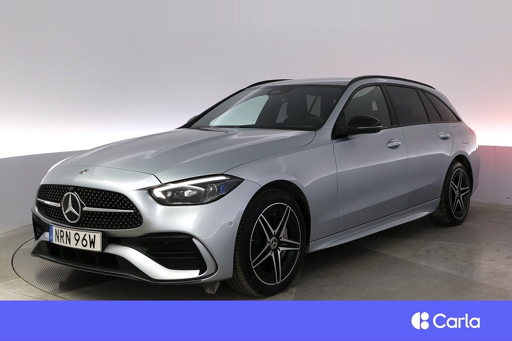 Mercedes-Benz C 300 T e AMG Night Drag Kamera Elstol V-hjul