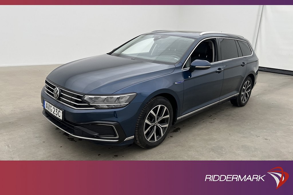 Volkswagen Passat GTE 218hk Kamera Panorama Pvärm Drag