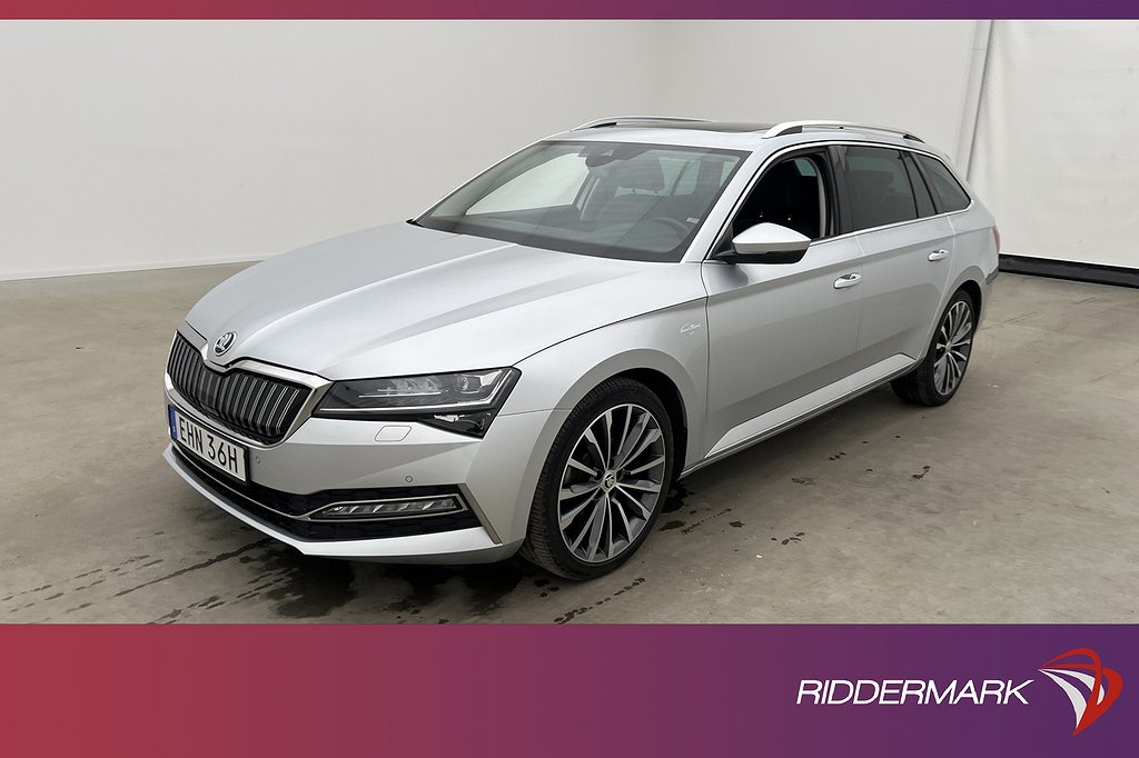 Skoda Superb iV Kombi Plug-in 218hk L&K Pano PVärm Drag MOMS