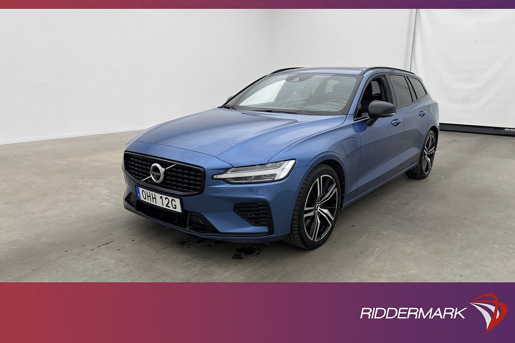 Volvo V60 Recharge T6 AWD 340hk R-Design Pano H/K HUD