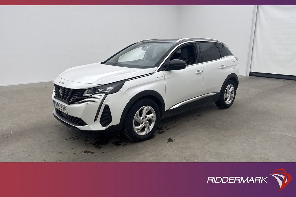 Peugeot 3008 HYBRID4 AWD 300hk GT Line Navi Drag B-Kamera