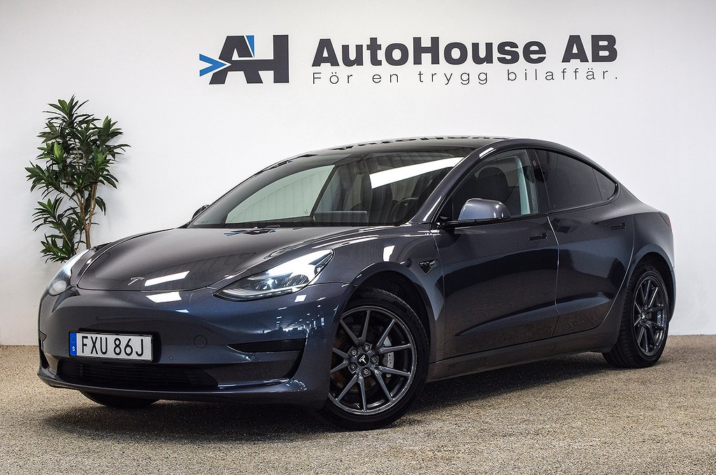 Tesla Model 3 Standard Range Plus Leasebar Svensksåld