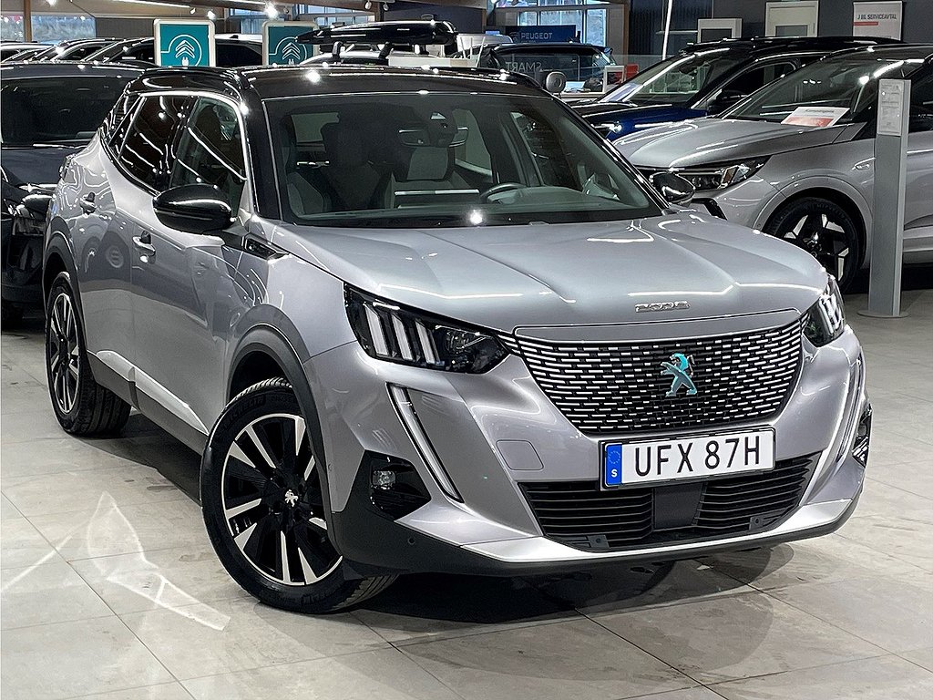 Peugeot E-2008 GT 50 kWh 136hk Aut – BACKKAMERA, CARPLAY