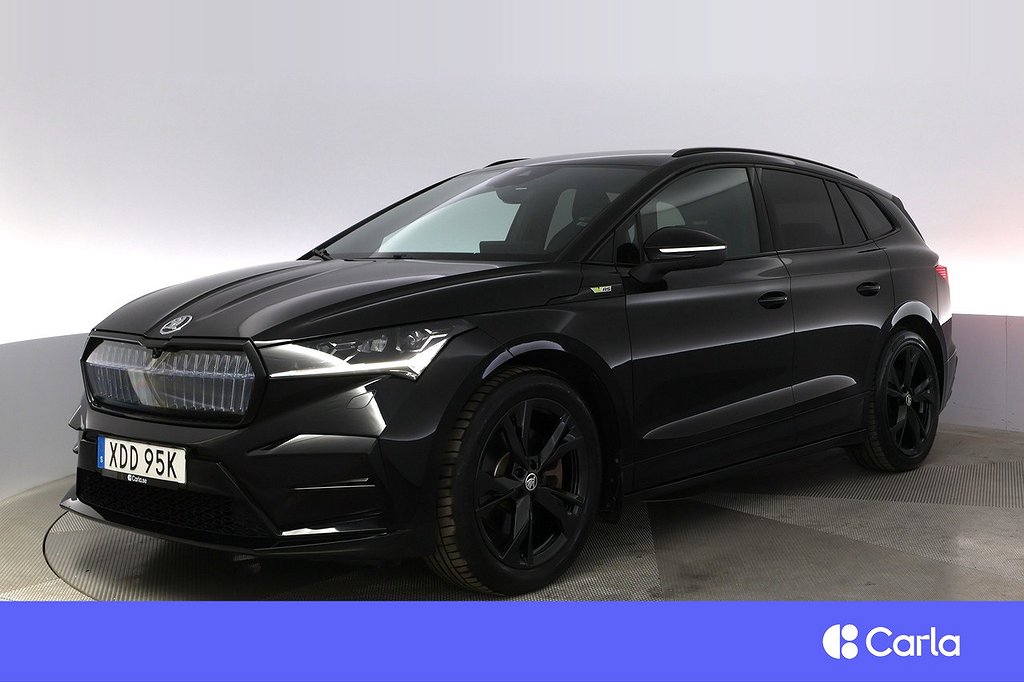 Skoda Enyaq iV RS Drag Family Elstol Kamera AdapFarth V-hjul