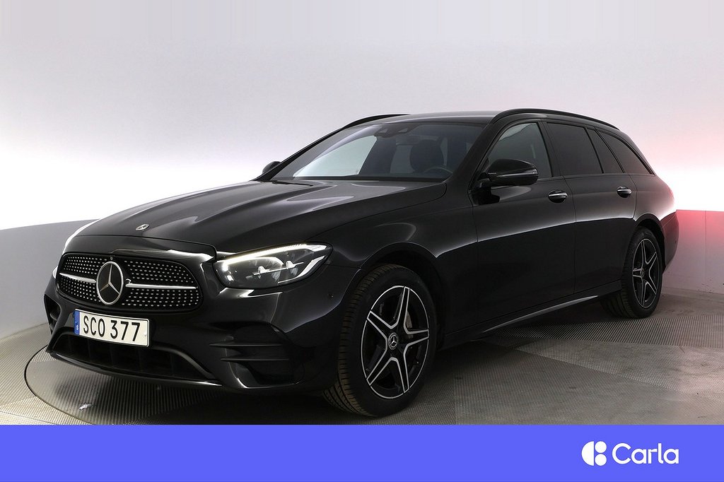 Mercedes-Benz E 300 T de 4MATIC AMG Drag Burmester BSM Vhjul
