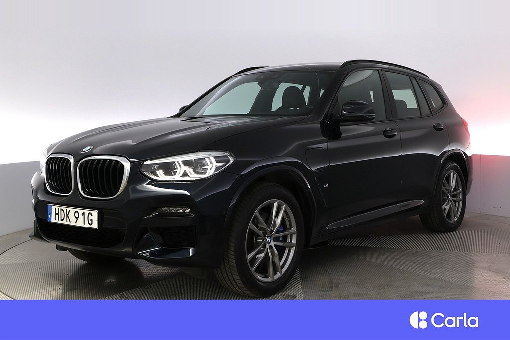 BMW X3 xDrive30e M-sport Kamera Navi LED Drag V-Hjul